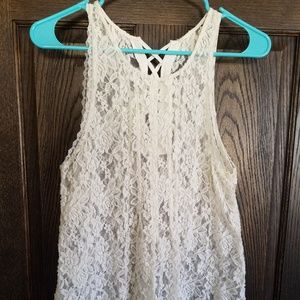 American eagle long tank top